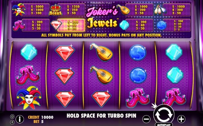Slot Joker Jewels 3